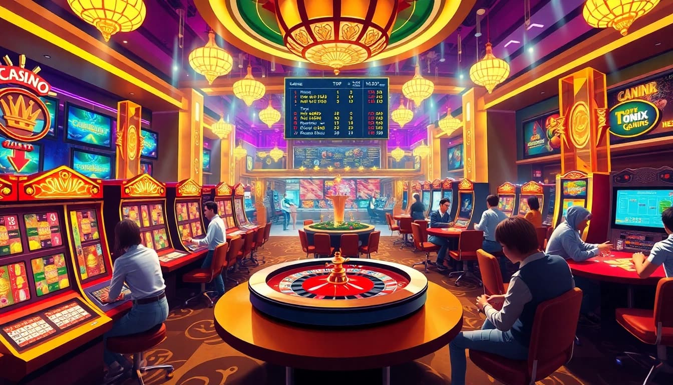 Experience the excitement at gg88 KJC casino with dynamic gameplay and vibrant atmosphere.