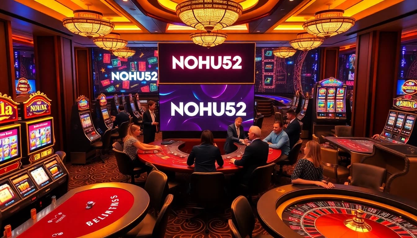 Experience the excitement of NOHU52 online casino with vibrant poker and slot games.