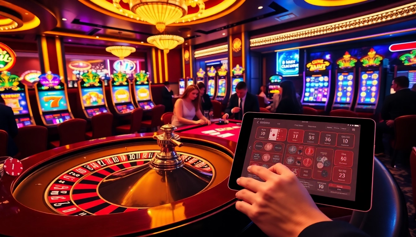 Experience thrilling gameplay at soibet ออนไลน์, featuring vibrant casino tables and engaging online interfaces.