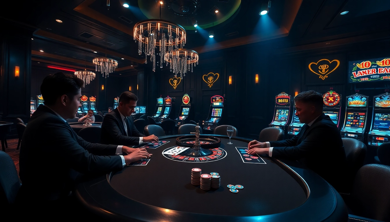 Experience thrilling gameplay at https://da88.london with exciting poker matches and luxurious casino elements.