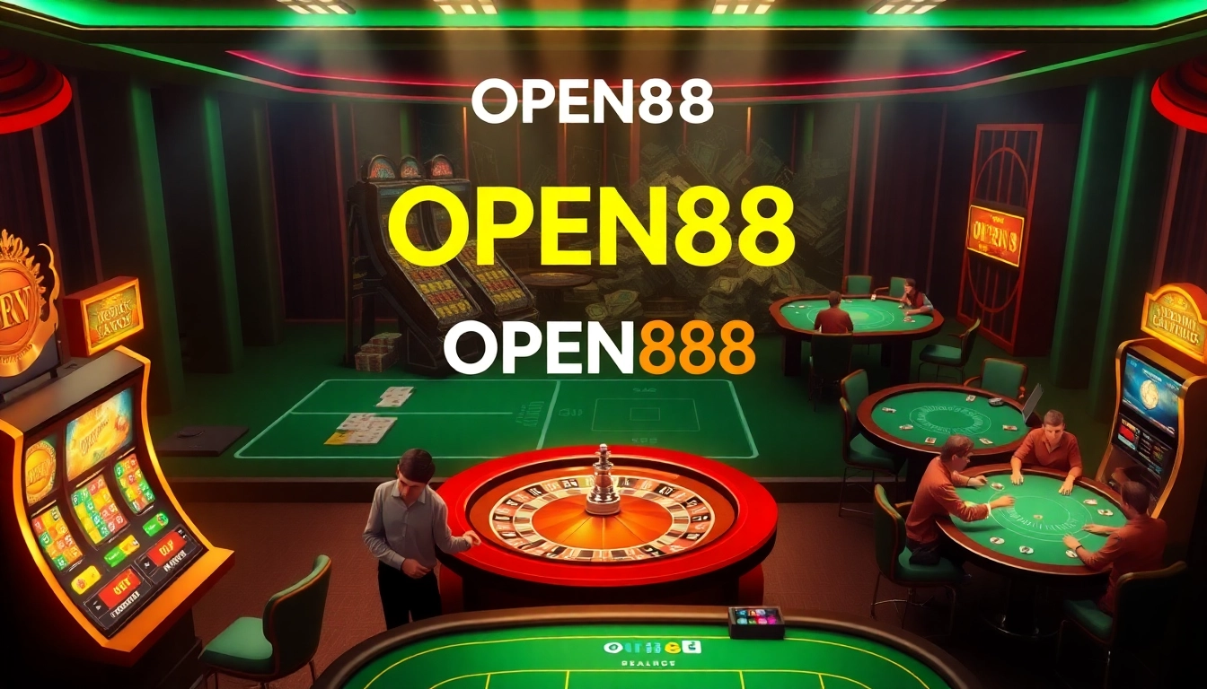 Experience the thrill of online gambling at OPEN88 with exciting casino games and immersive betting.