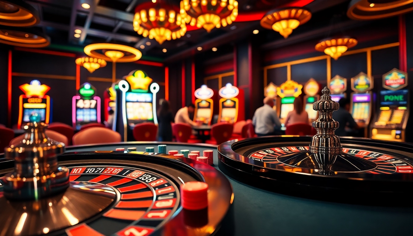 Engaging in the game đăng ký nhận thưởng 58k at a glamorous casino table filled with action.