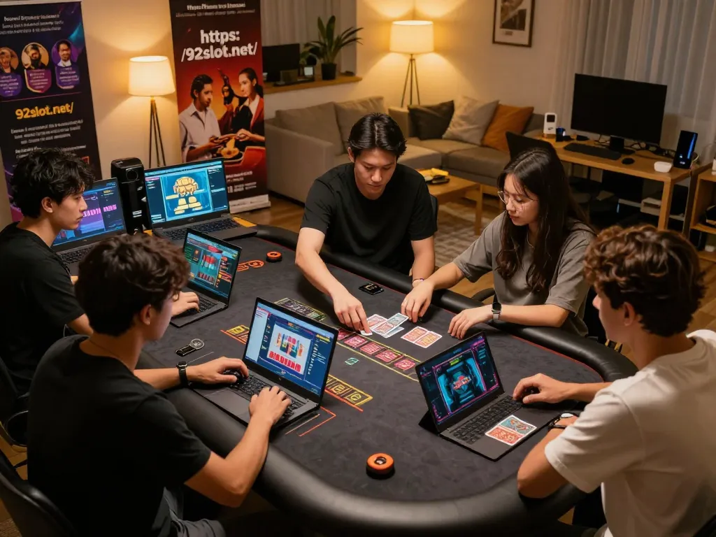 Join the exciting gameplay at https://92slot.net/ with live dealer action and immersive experiences.