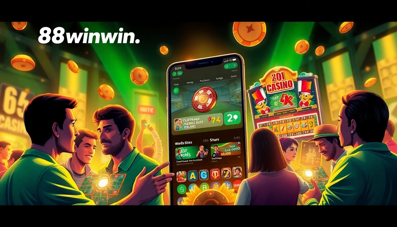 Engaging players at 98winwin.live enjoying diverse betting options on a sleek mobile app.