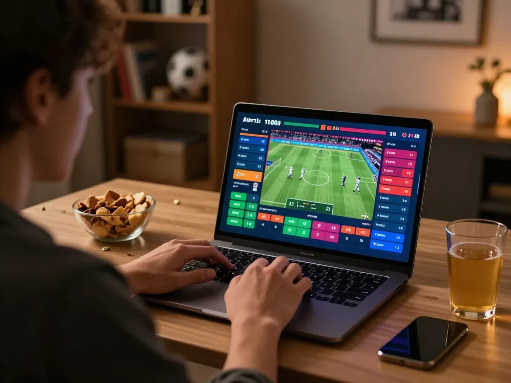 Betting on live sports at ko66, showcasing an engaging online experience with vibrant interface