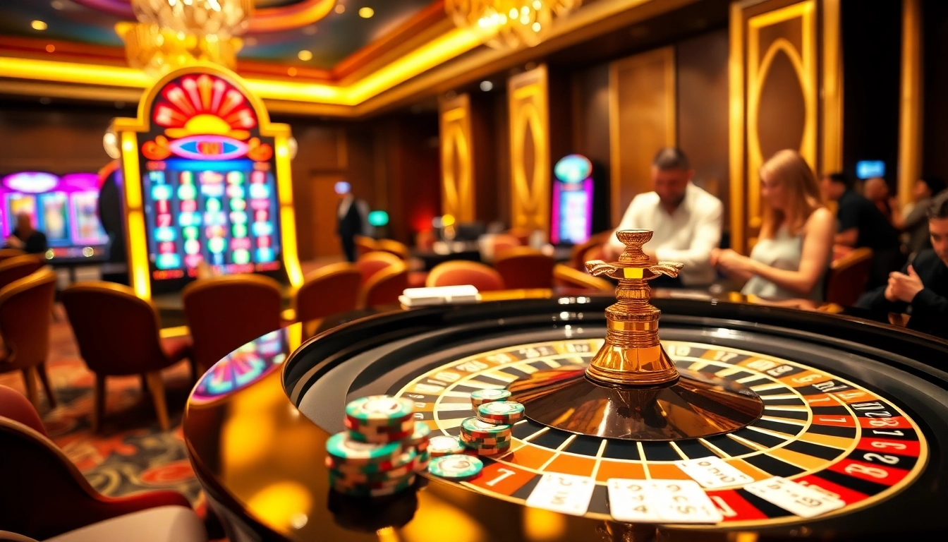 Betting with enthusiasm at a luxurious table game showcasing https://jun88.now/ casino experience.