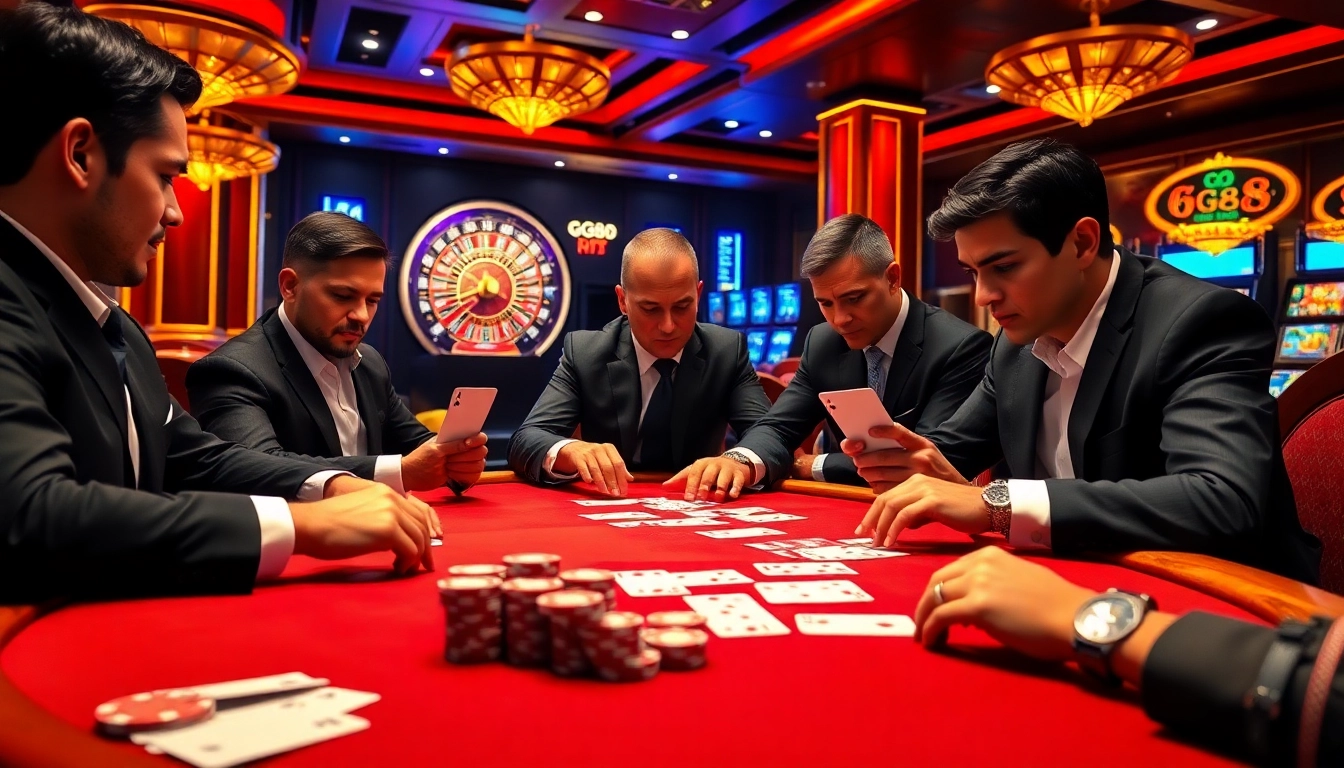 Experience high-stakes poker at https://gg88.cn.com/ with professional players and luxurious casino settings.