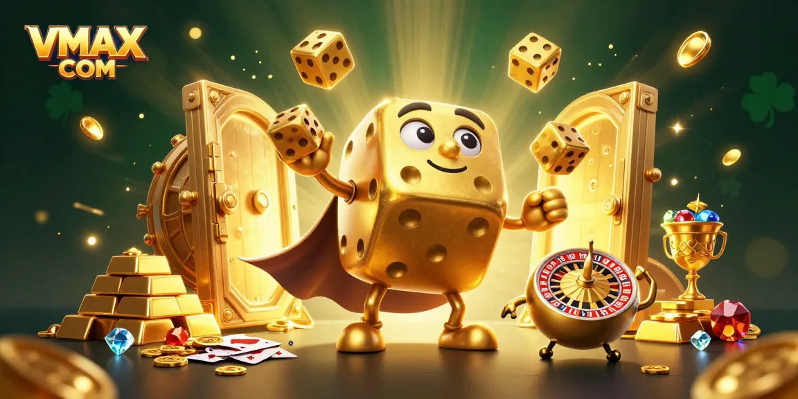 Engage with VMAX COM while rolling giant golden dice and winning at online casino!