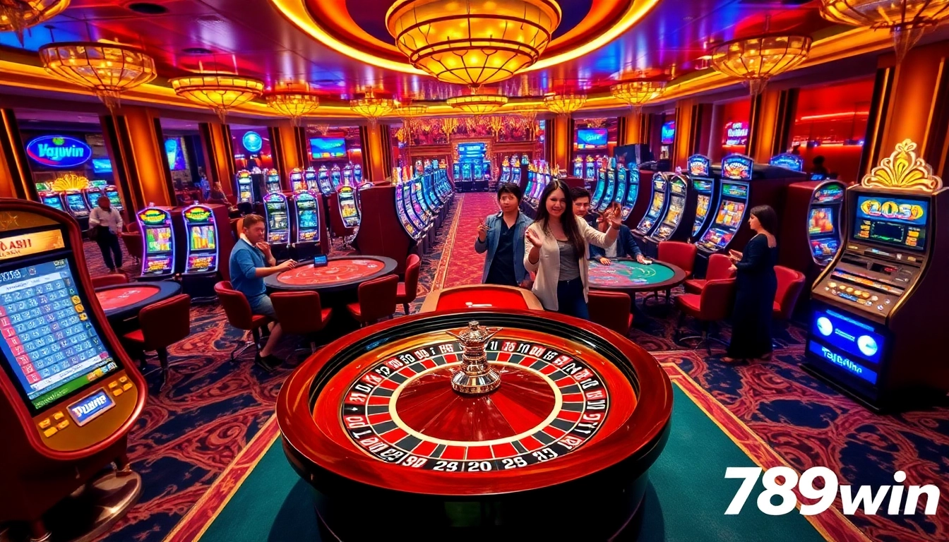Experience the thrill of 789win with action-packed casino games in a luxurious gaming environment.