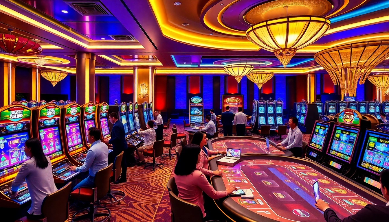 Experience the thrill of gambling at https://nohu90.social/ with vibrant slot machines and engaging gaming tables.