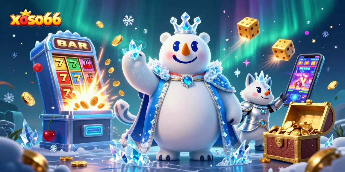 Xoso66 brings excitement to life with a vibrant casino scene featuring jackpots, games, and more.