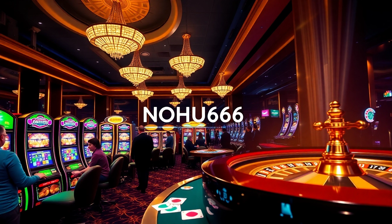 Experience thrilling gaming action at https://nohu666.co.com/ with vibrant slot machines and engaging players.