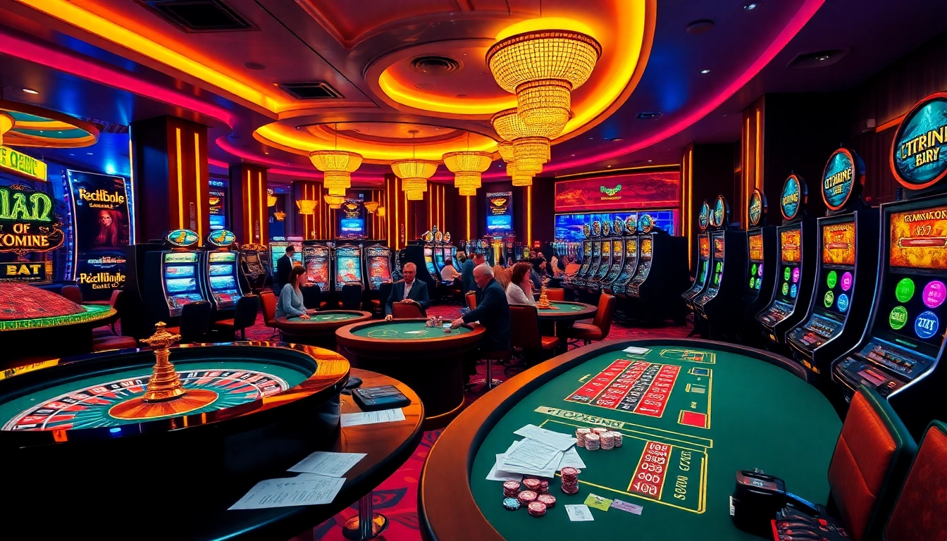 Experience the excitement at trang chủ kkwin with vibrant casino tables and thrilling games.