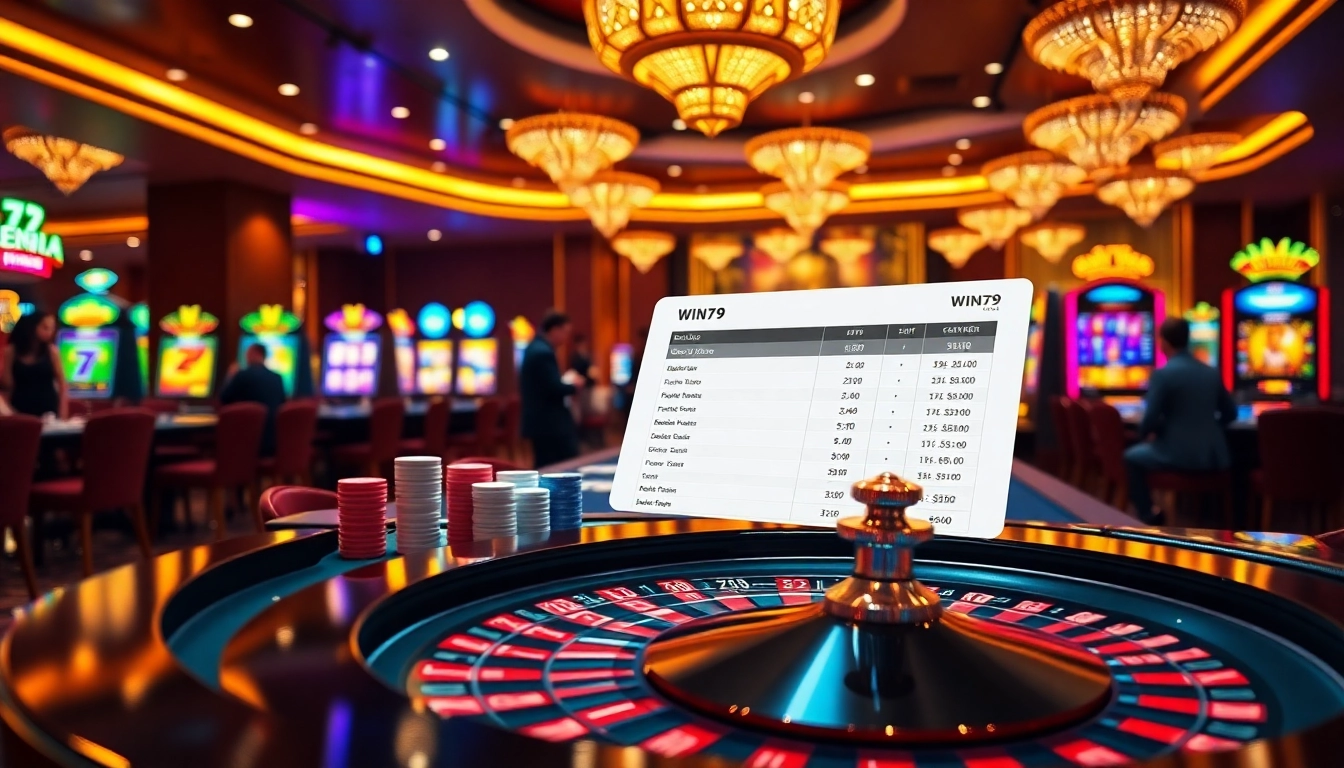 Experience the thrill of betting at Win79, featuring dynamic casino tables and engaging gameplay.