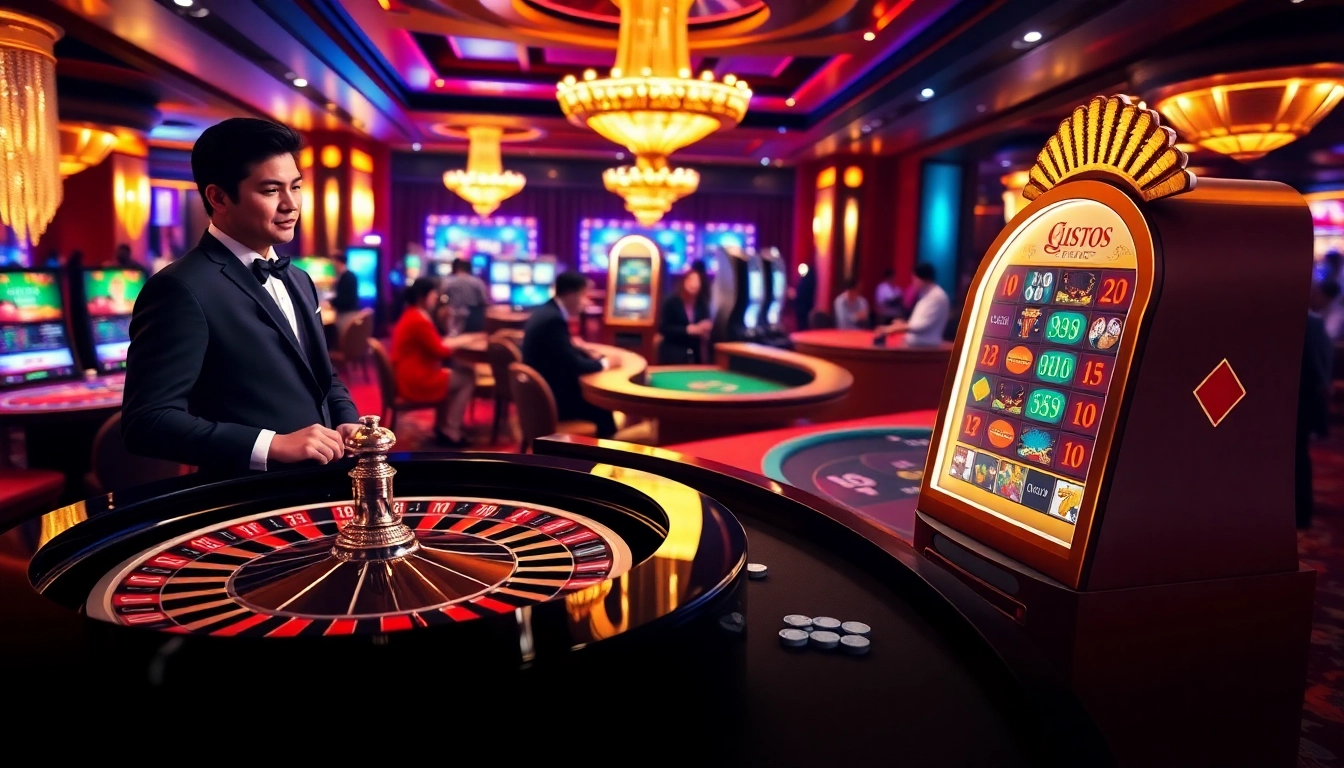 Engage in premium gambling experiences at GG88 link with vibrant casino tables and exciting games.