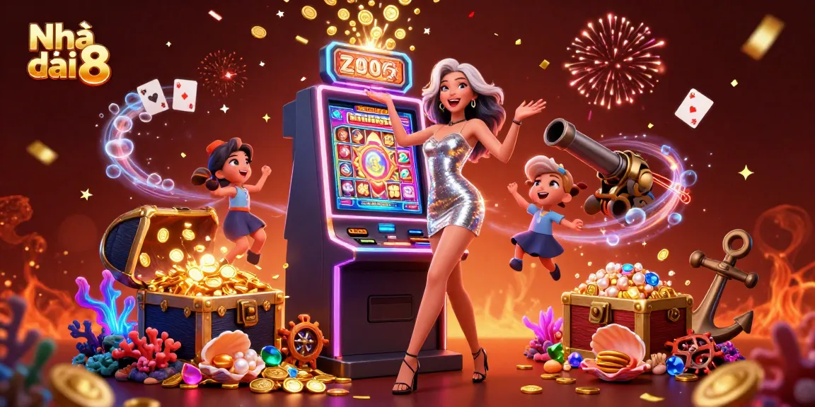 Nhà cái s8 celebrates big wins with vibrant slot machines and exciting casino elements.