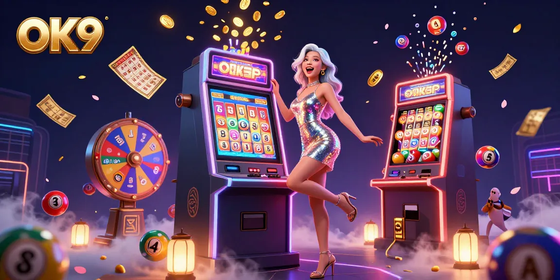Win big at OK9 with thrilling slot games, dazzling jackpots, and vibrant casino action!