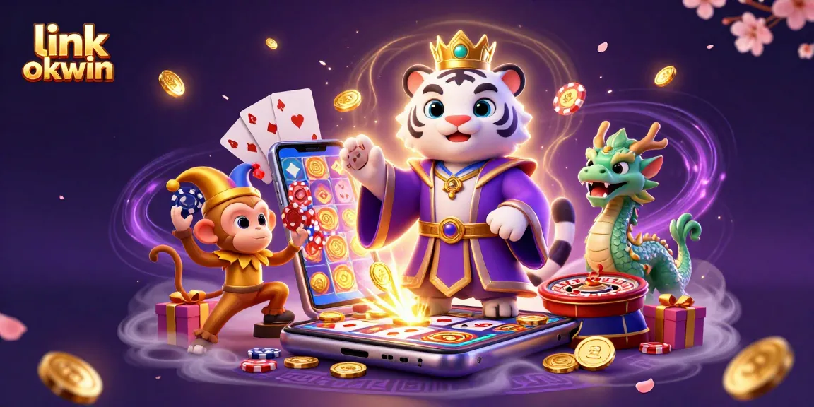Experience thrilling gameplay at link okwin, featuring dynamic characters and vibrant casino elements.
