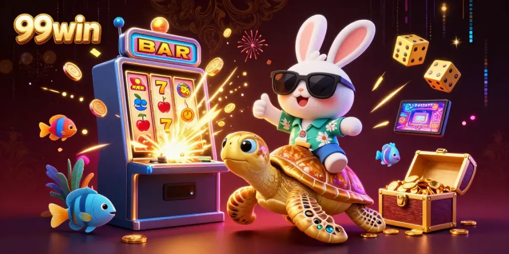 Experience thrilling 99win adventures with vibrant jackpot slots and casino excitement.