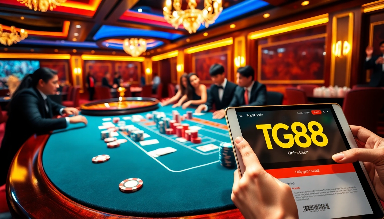 Experience the thrill of gaming at https://tg88.cafe/ with exciting poker tables and vibrant player engagement.