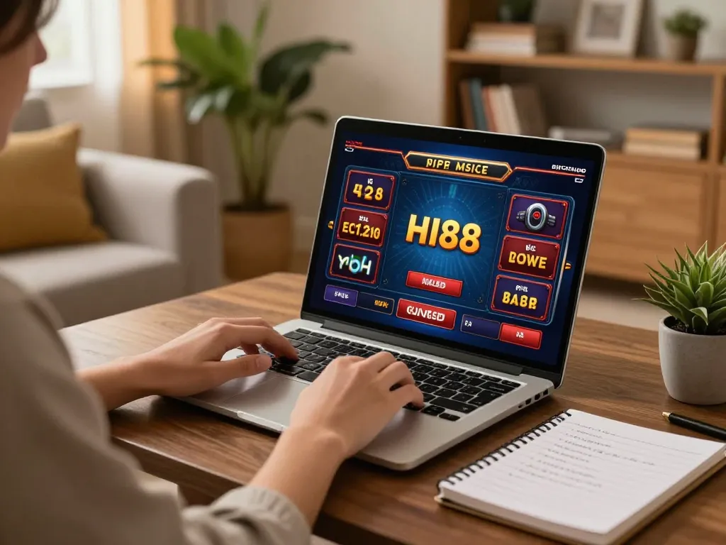 Experience engaging gameplay at HI88 online casino with a stylish home setting and strategic planning.