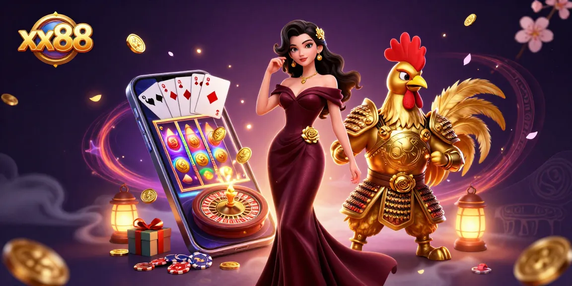 Spin the reels and win big at xx88 with thrilling games and captivating characters