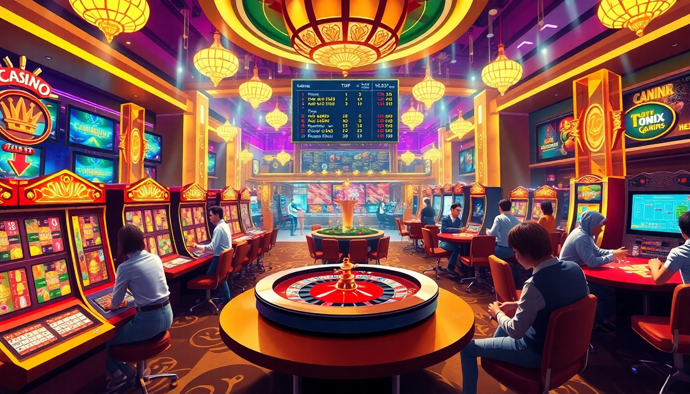 Experience the excitement at gg88 KJC casino with dynamic gameplay and vibrant atmosphere.