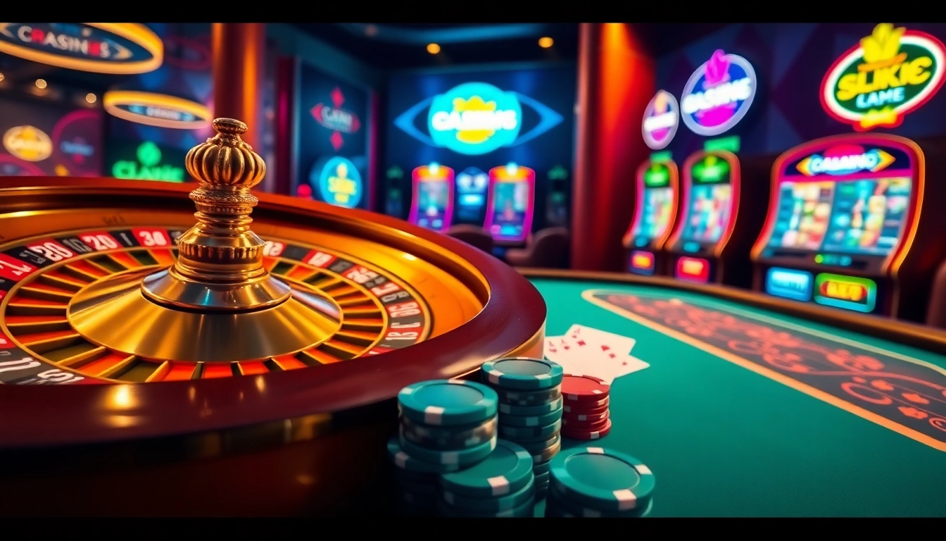 Experience thrilling action at GG88 to with vibrant casino elements and excited gamblers.