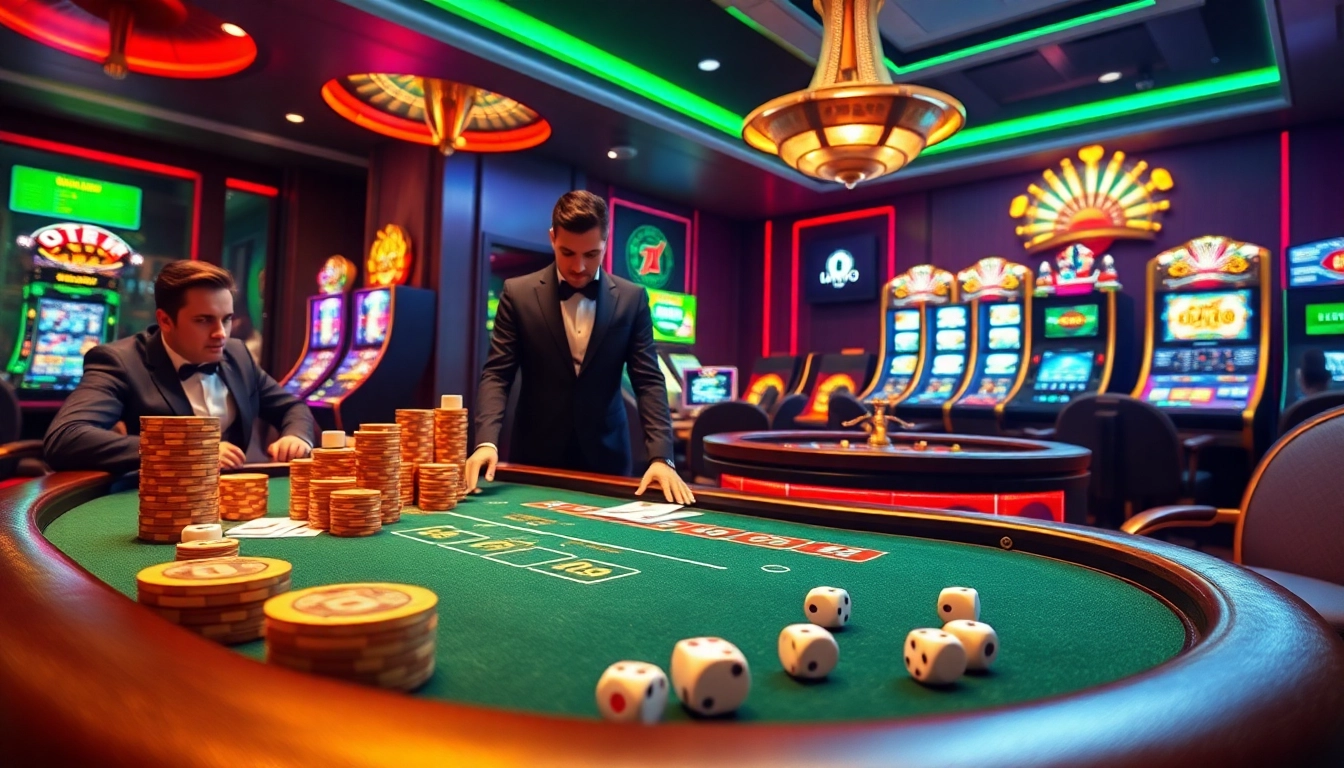 Engage with thrilling casino action at https://mtr888.com/ with vivid poker tables and exciting slot machines.