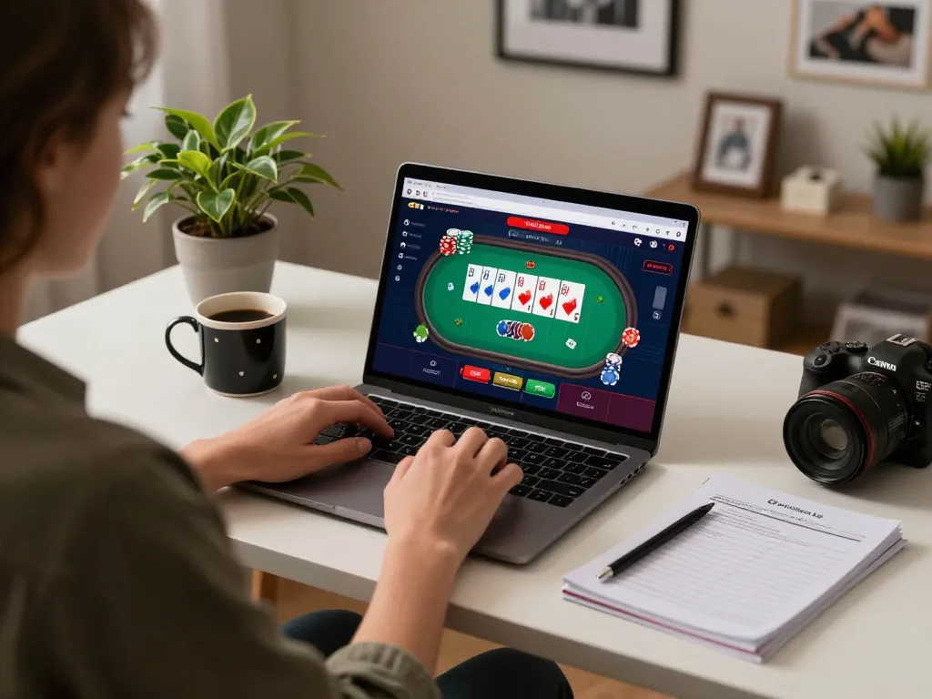 Experience strategic online gaming with MM88's immersive poker environment at home
