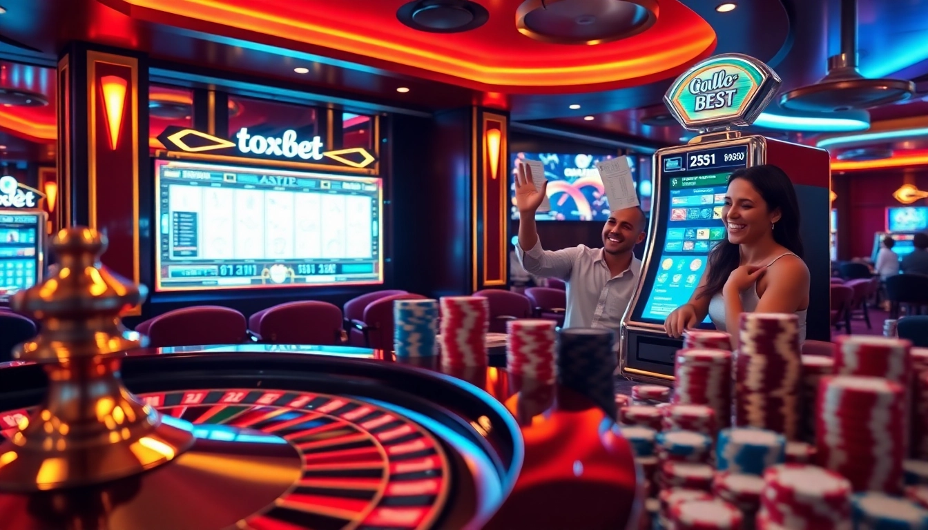 Experience the thrill of online gambling with oxbet's luxurious casino atmosphere.