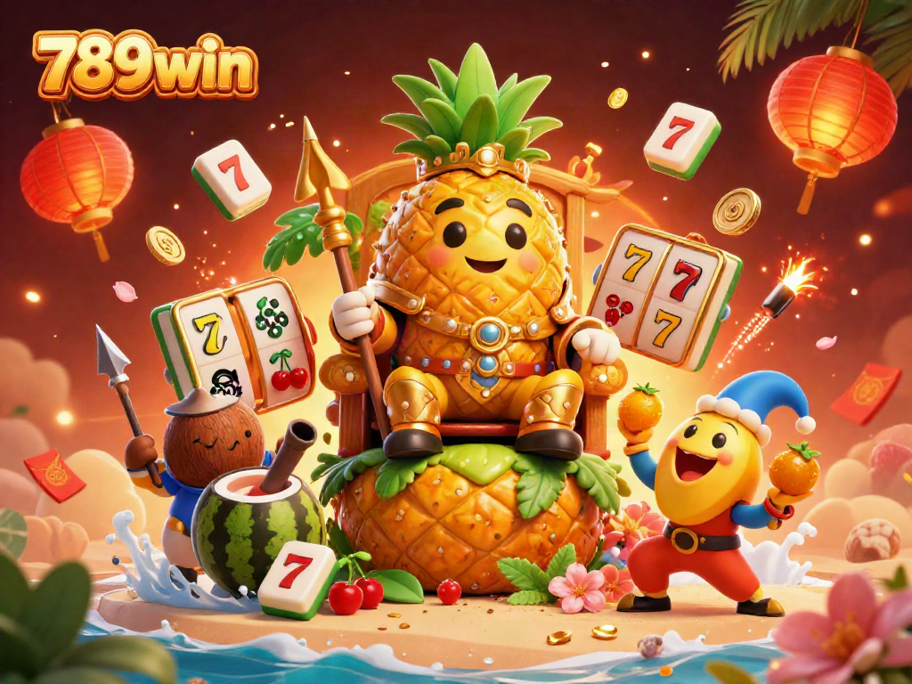 Experience lively casino vibes with 789win’s golden pineapple king and dynamic slot action.