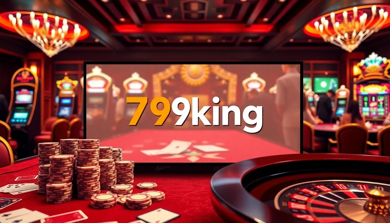 Engage in exhilarating casino action with link 79king, showcasing vibrant gaming elements.