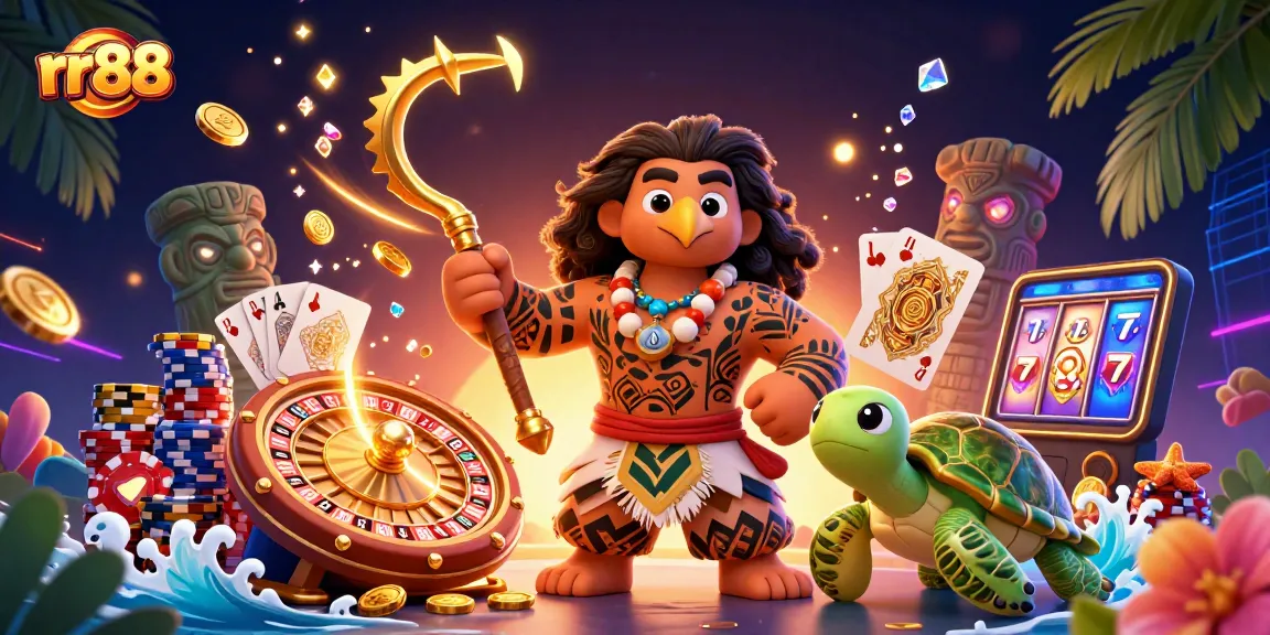 rr88 rewards players with exciting casino action amidst vibrant 3D fantasy elements