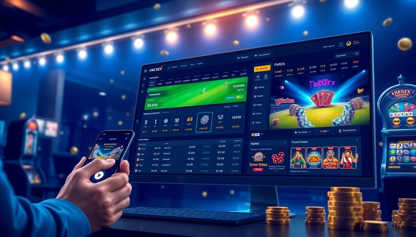 Gamblers exploring live betting on Crickex’s cricket-focused online platform with exciting odds.