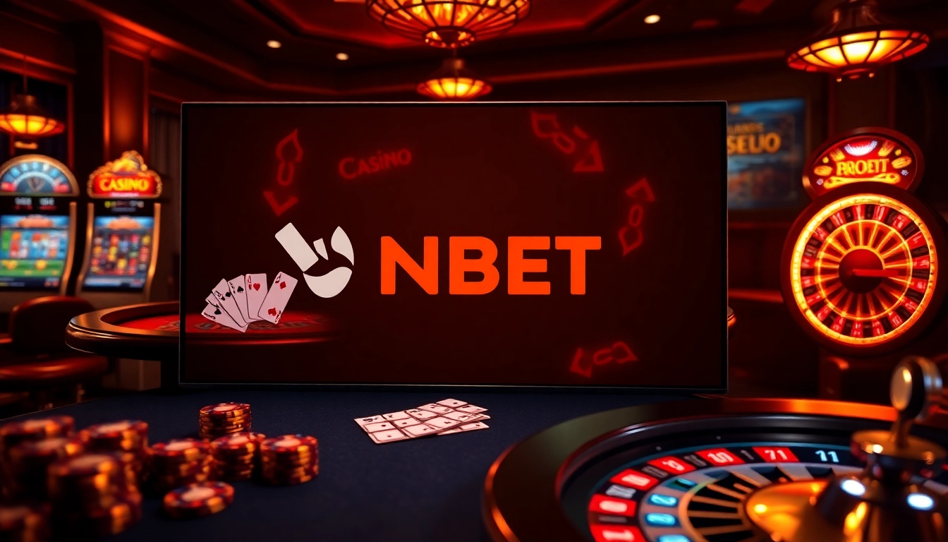 Experience thrilling online gambling with NBET's exciting games and promotions showcased.