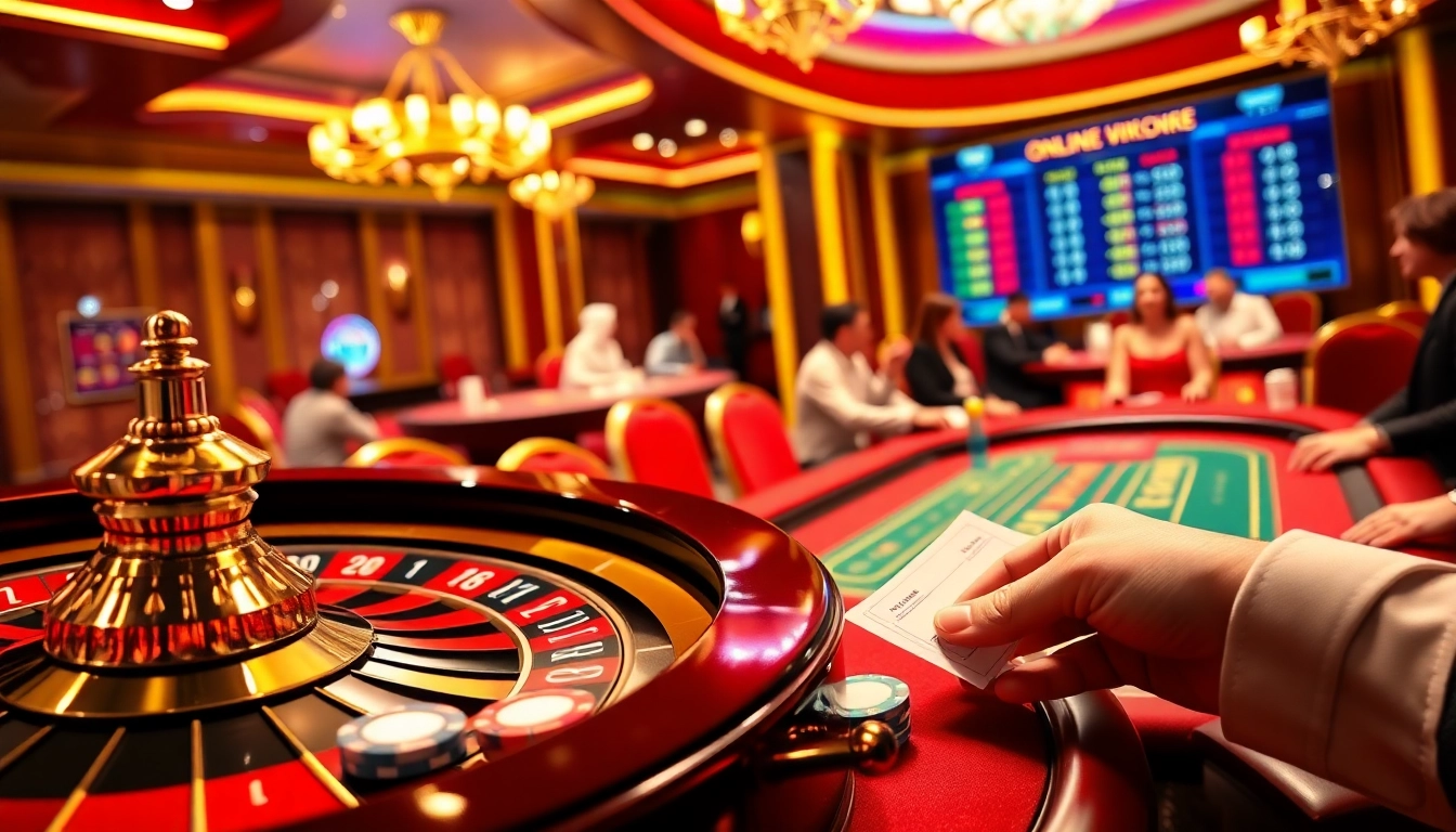 Experience kèo nhà cái at a sophisticated casino atmosphere filled with excitement and luxury.