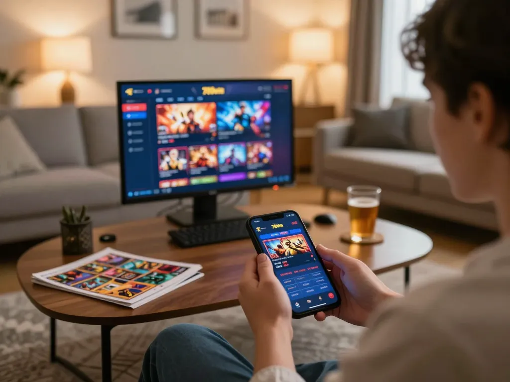Engaging in online gaming using mobile with 789win link mới for a seamless experience.