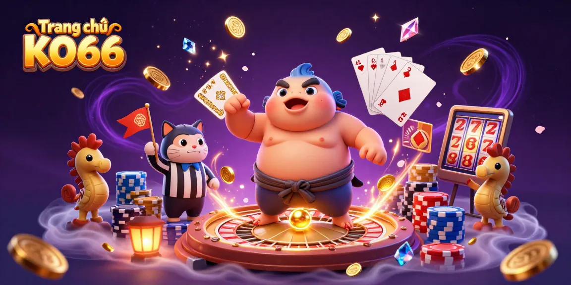Engage with Trang chủ KO66 as the fugu challenges opponents in a vibrant underwater casino scene.