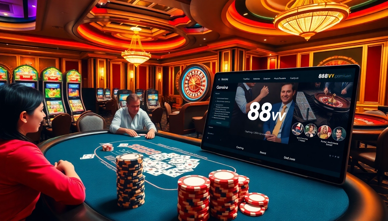 Experience the thrill of winning at 88vv.jpn.com in a vibrant casino atmosphere.
