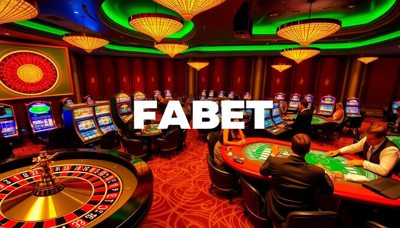 FABET offers a thrilling casino experience with exciting games and vibrant atmosphere.