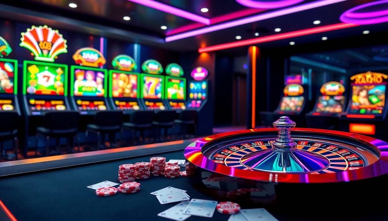 Experience the thrill of betting at XX88 with a vibrant online casino atmosphere featuring roulette and slots.