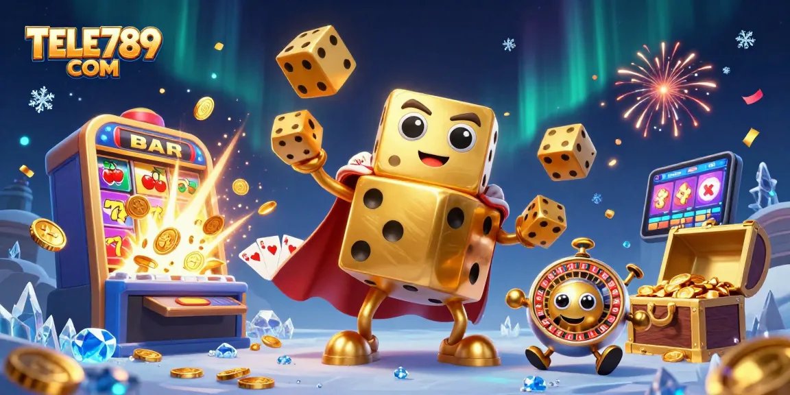 Experience the excitement of slots and jackpots with TELE789 COM's vibrant online gaming extravaganza.
