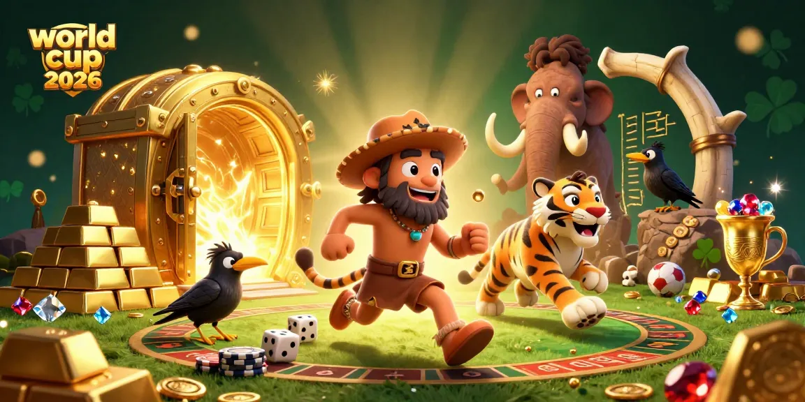Experience the thrill of world cup 2026 sports betting in a vivid casino scene.