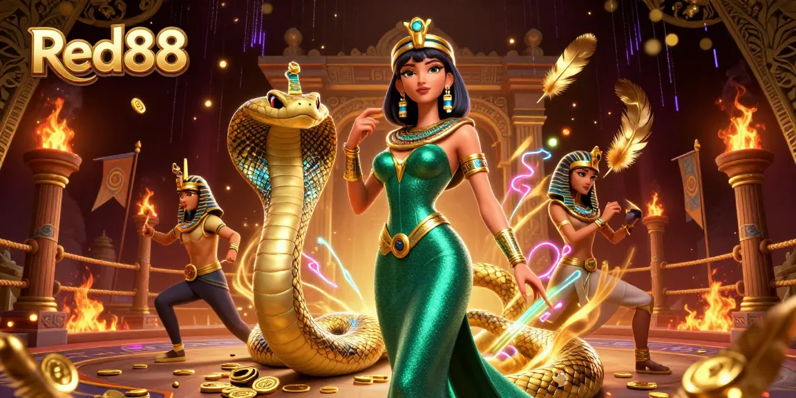 Engage with thrilling Red88 casino action featuring vibrant characters and dynamic elements.
