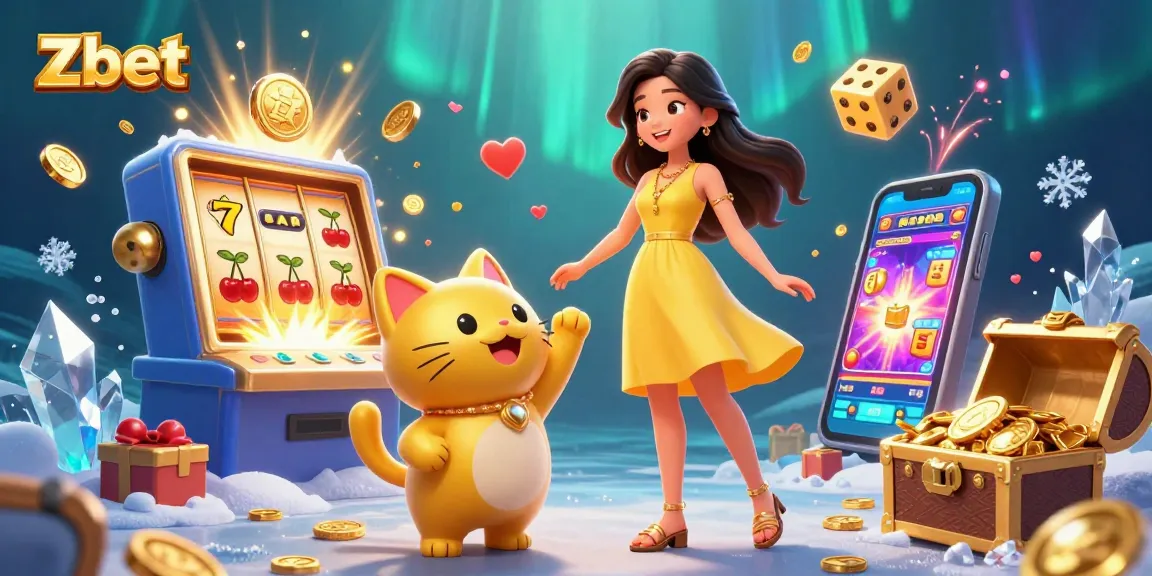 Zbet offers thrilling slots with jackpot rewards and cheerful interactions in a dynamic casino scene.