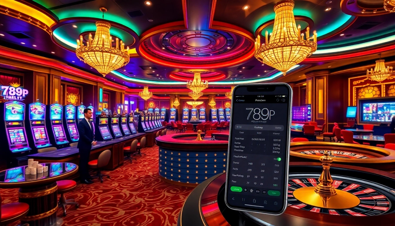 Engage in luxury gaming environments at 789p with vibrant slots and exciting casino tables.