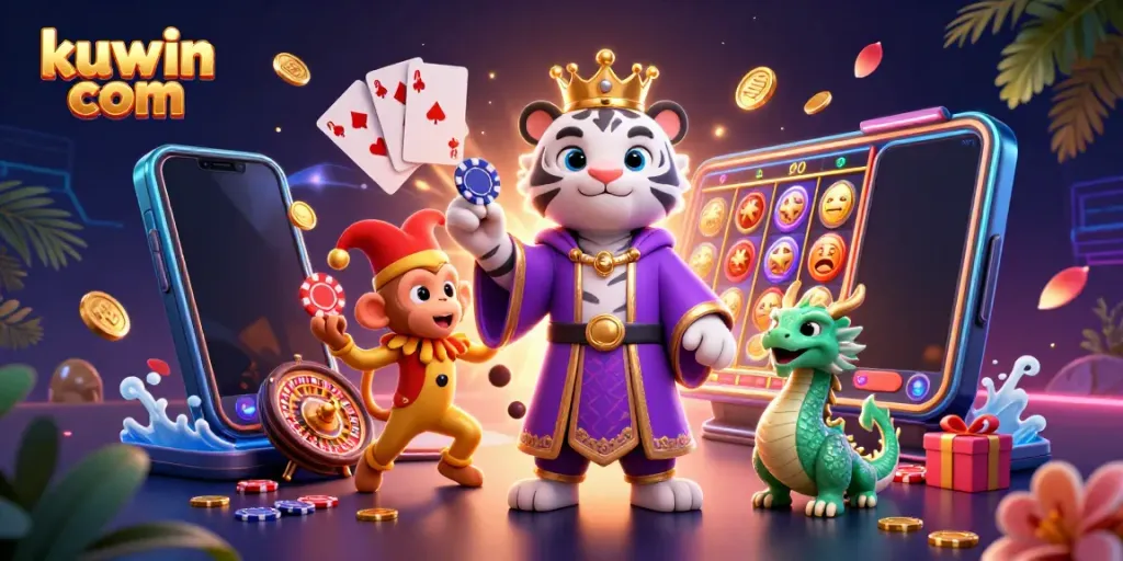 Immerse in the vibrant world of kuwin com with dynamic characters, casino games, and rich visuals.