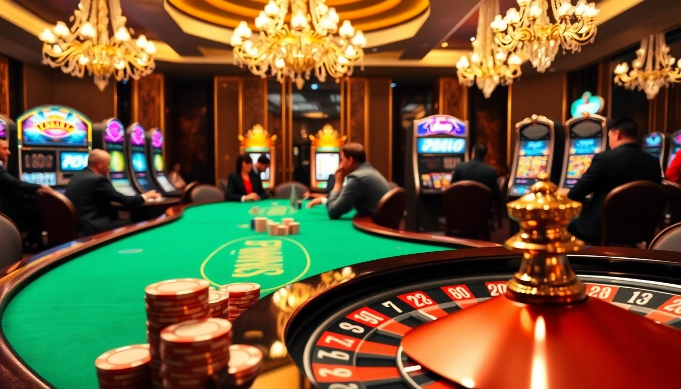 Experience the thrill of Bet88 at a luxurious casino table with exciting games and vibrant atmosphere.