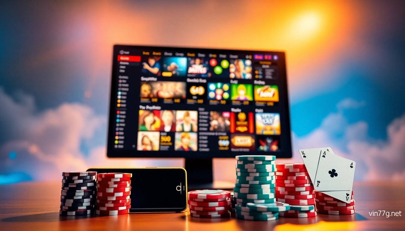 Exciting online gambling experience at vin777.gb.net with diverse betting options and vibrant games.